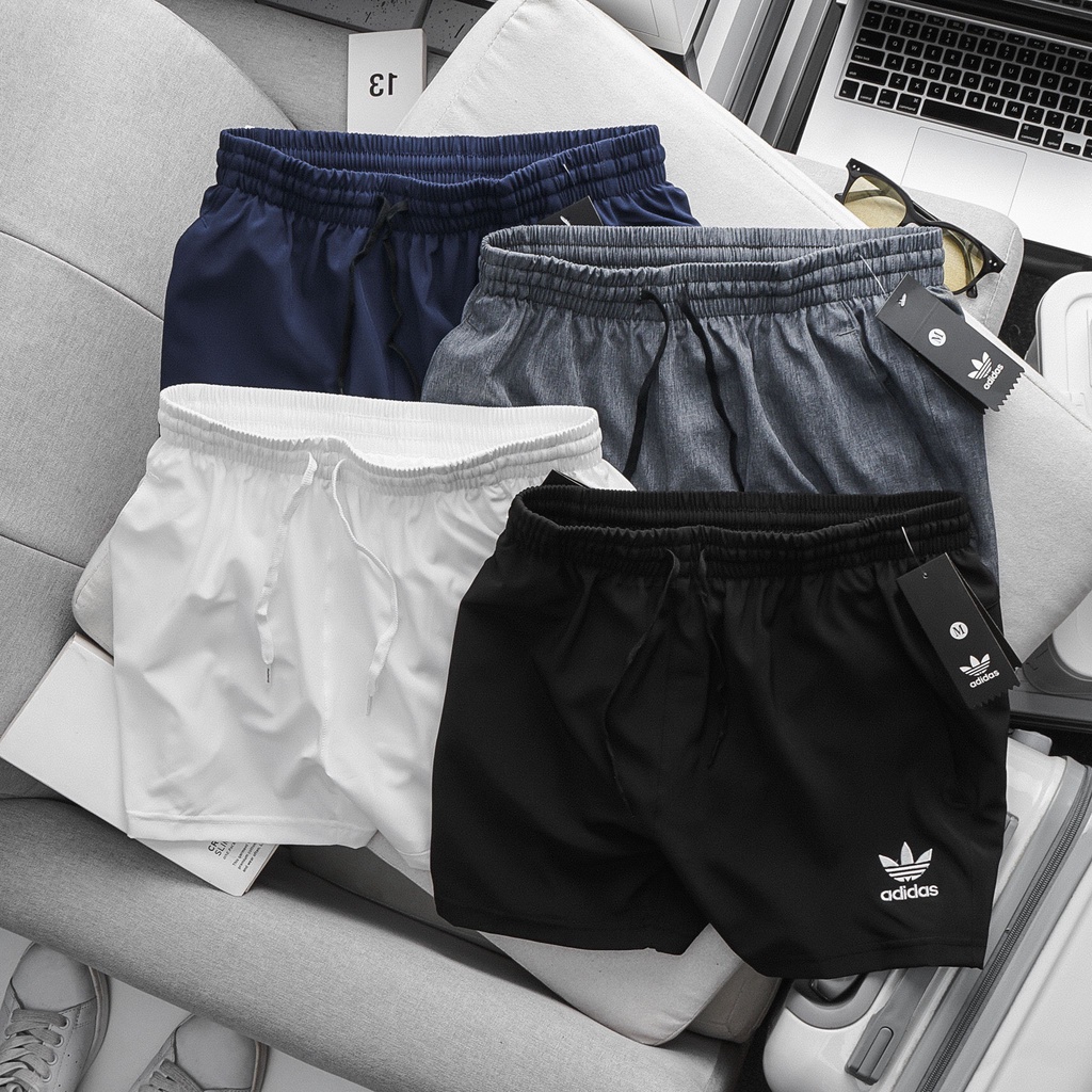 Quần short thể thao nam hai lớp ,quần đùi chạy bộ, tập gym, mặc nhà chất nhẹ mát thấm hút, lên chuẩn phom - QSA9