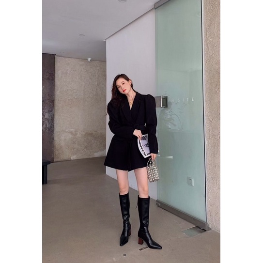 ( Ảnh thật ) G1003 Boot cao gót ôm khoá sau | BigBuy360 - bigbuy360.vn