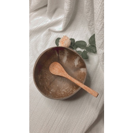 Combo Chén Gáo Dừa + Muỗng Dừa