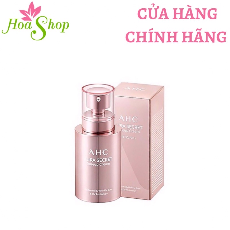 Kem Dưỡng Da Trắng Hồng Căng Bóng Ahc Aura Secret Tone Up Cream