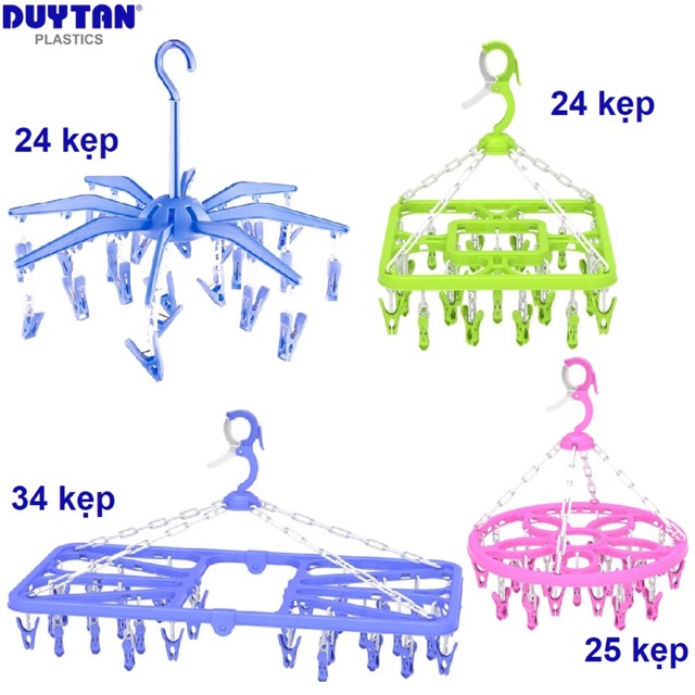 Móc treo kẹp Nhựa Duy Tân loại tốt