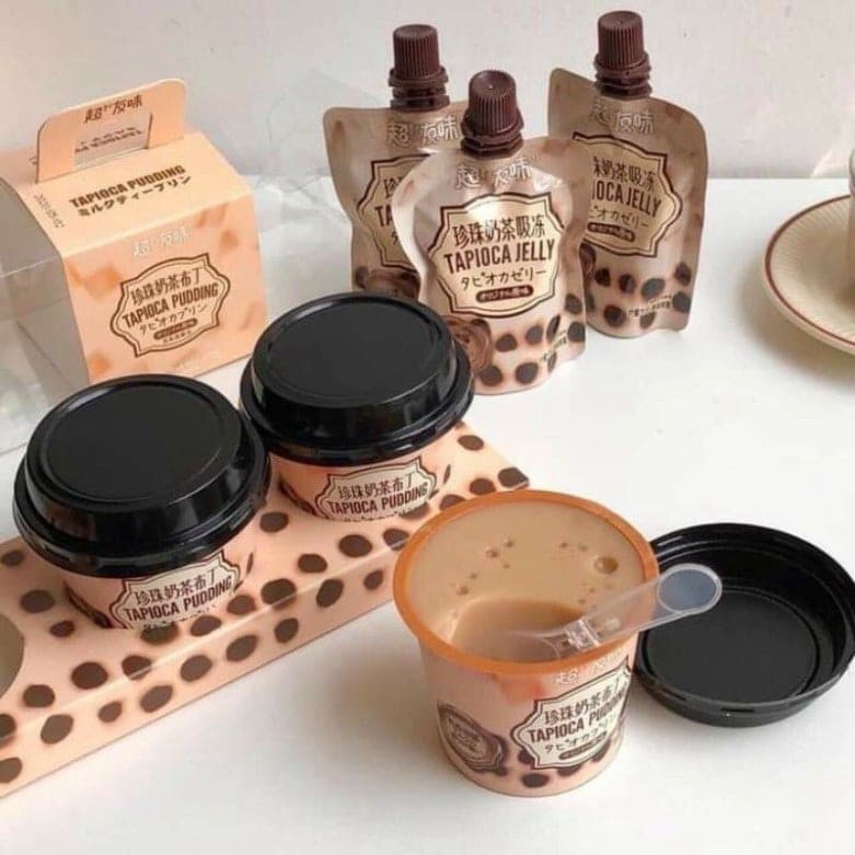 [ Hàng mới về ] Thạch PUDDING TRÂN CHÂU TRÀ SỮA TAPIOCA