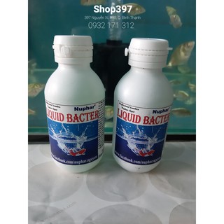 Nuphar Liquid Bacter - Dung dịch chống sốc nước cho cá