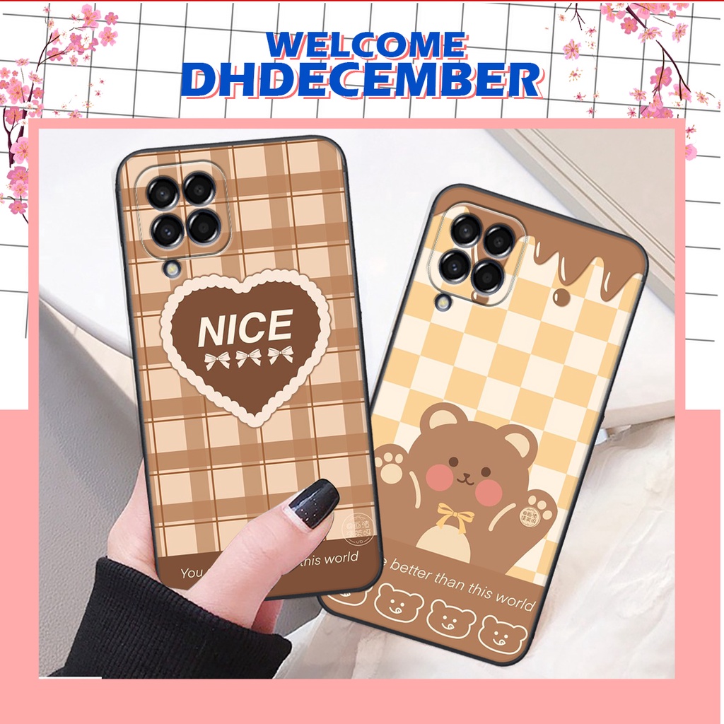Ốp lưng Samsung Galaxy M33 5G / M53 / M62/ M63 3D GẤU- CỰC XINH - ĐÁNG YÊU-SIÊU XINH XẮN