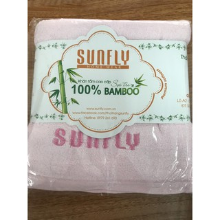  Khăn mặt, khăn tắm sợi tre bamboo cao cấp Sunfly