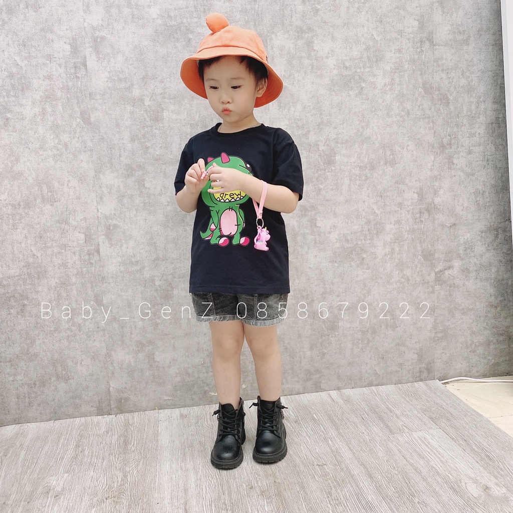 Áo thun trẻ em DREW House Khủng Long, Áo phông cho bé từ 1 đến 15 tuổi cộc tay - COA STORE
