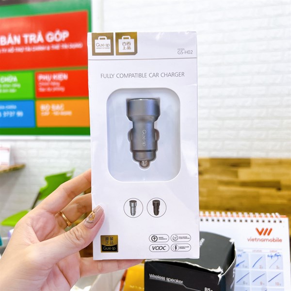 Cốc sạc xe hơi Guxi-sp 50W 1 cổng USB