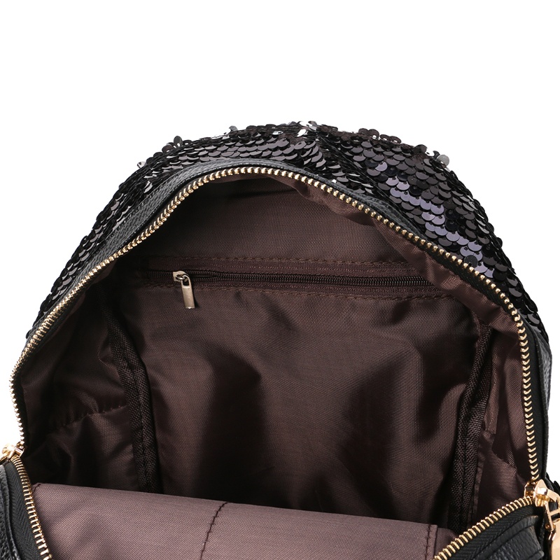 Ba Lô Mini Đính Cườm Lấp Lánh Xinh Xắn Dành Cho Nữ