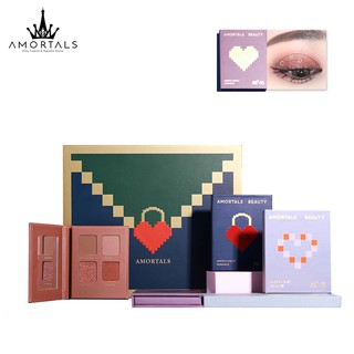 Bảng phấn mắt AMORTALS 26g 16 màu trang điểm lãng mạn thời trang