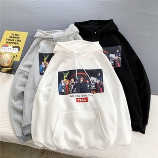 Áo Hoodie Dáng Rộng Có In Hình Anime Thời Trang Cao Cấp Cho Nam / Nữ