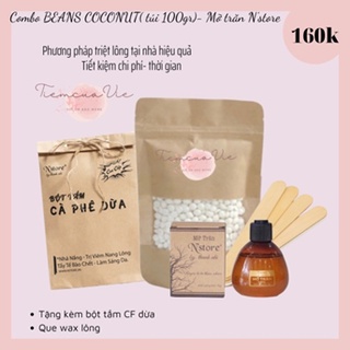 [Chính hãng] COMBO 1 WAX LÔNG WAXBEANS & MỠ TRĂN