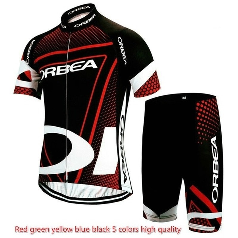 Pro Orbea Bộ Đồ Thể Thao Đi Xe Đạp Gồm Áo + Quần Ngắn Nhanh Khô Thời Trang Mùa Hè Cho Nam