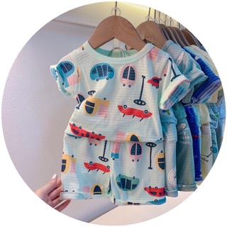 [90-140]🔥💥MỚI Bộ cotton sợi tre xuất Nhật cho bé trai gái hàng Quảng Châu