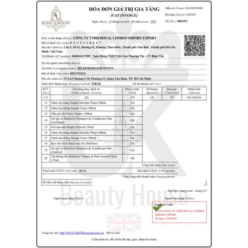 Nước Hoa Hồng Soothing Facial Toner Simple cân bằng ẩm cho da 200ml - Podo 61 | BigBuy360 - bigbuy360.vn