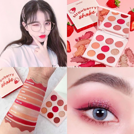 Bảng mắt Colorpop Strawberry Shake 9 ô