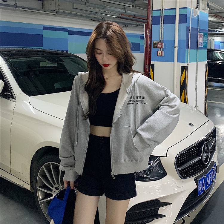Áo Khoác Dáng Rộng Phong Cách Harajuku Hàn Quốc Cho Nữ Size S-2xl | BigBuy360 - bigbuy360.vn