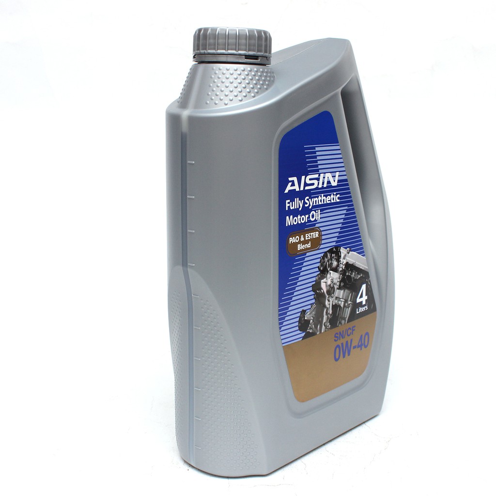 Nhớt Động Cơ AISIN ESEN0044P 0W40 SN / CF Pao &amp; Ester Blend 4L