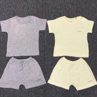Bộ cotton sợi tre cho bé 0-24 tháng