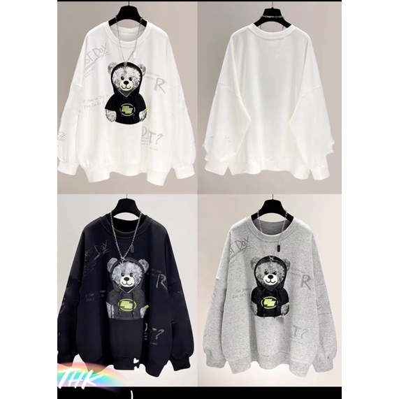 Áo nỉ da cá dài tay🌺hot trend ảnh thật | BigBuy360 - bigbuy360.vn