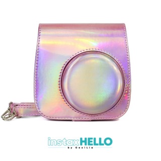 Case bảo vệ máy ảnh instax mini 8/9 - PINK HOLOGRAPHIC