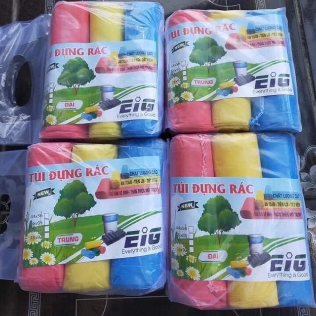 Túi đựng rác (tiểu, trung, đại)