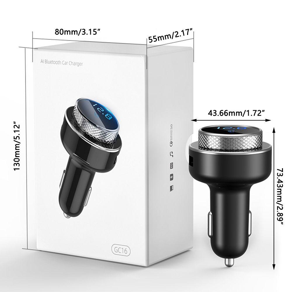 Máy Nghe Nhạc MP3 / Đài FM Hỗ Trợ Thẻ Nhớ TF Chuyên Dụng Cho Xe Hơi