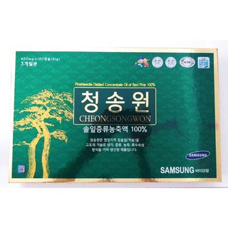 Tinh Dầu Thông Đỏ Cheongsongwon Hàn Quốc