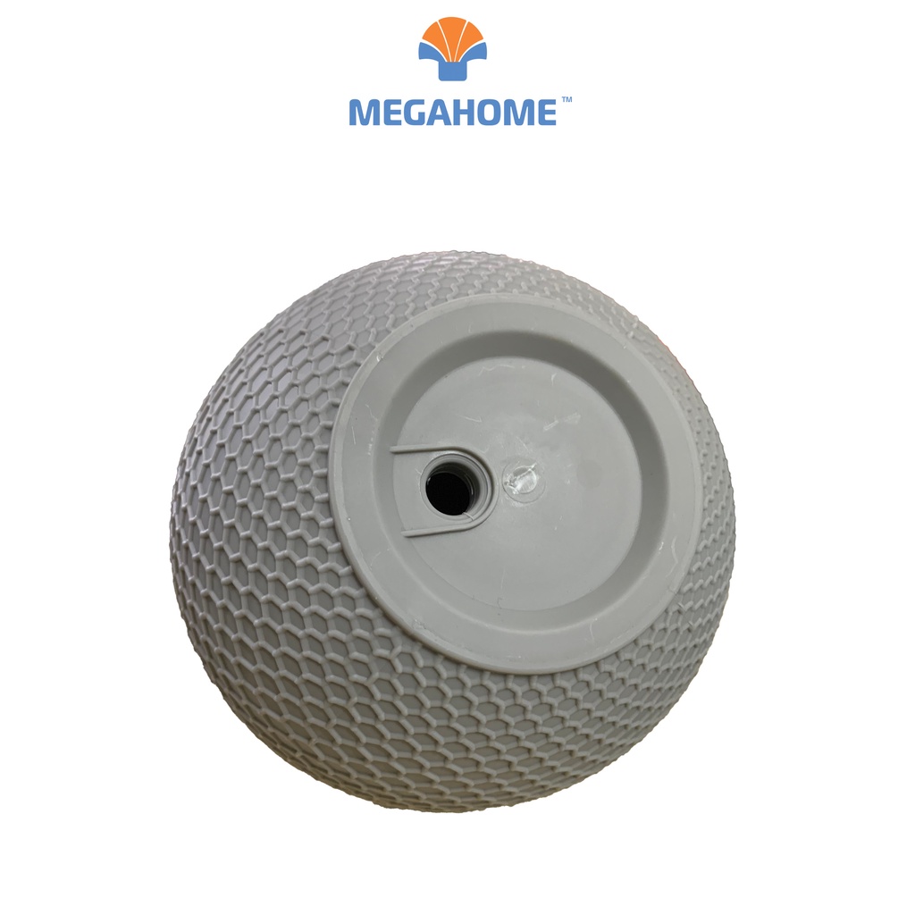 Chậu hoa treo kèm chậu lót và dây xích treo chắc chắn Megahome
