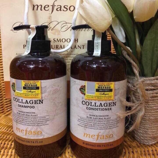 Dầu cặp gội xả cao cấp mefaso