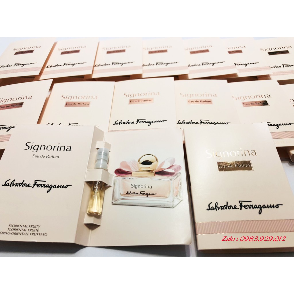 Mẫu thử nước hoa Vial Signorina Salvatore Ferragamo