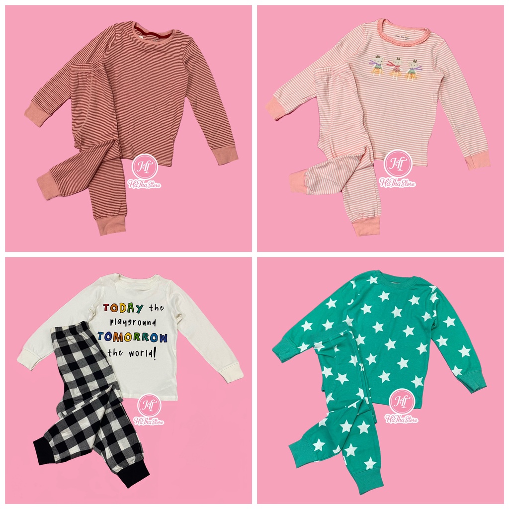 (SIZE 6Y) Đồ bộ dài M4L4NT4 cho bé trai bé gái 20-23kg