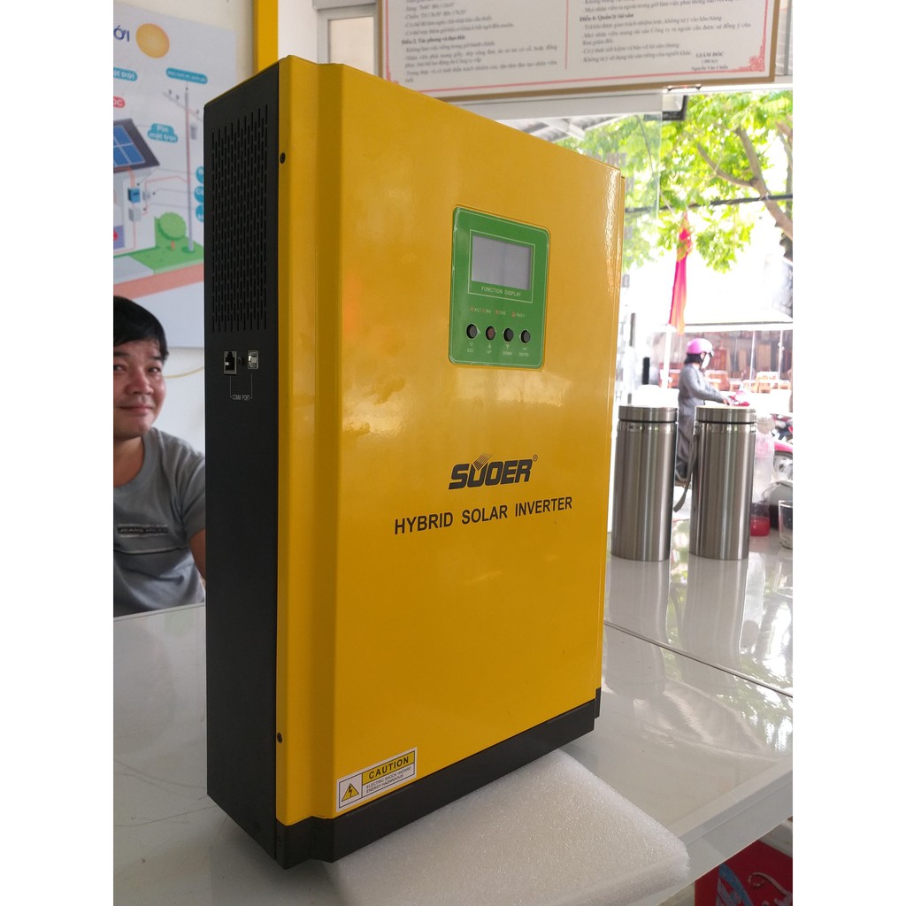 Thiết bị biến tần Inverter SUOER 5kW 48V MPPT 500V – VMS-5K-48