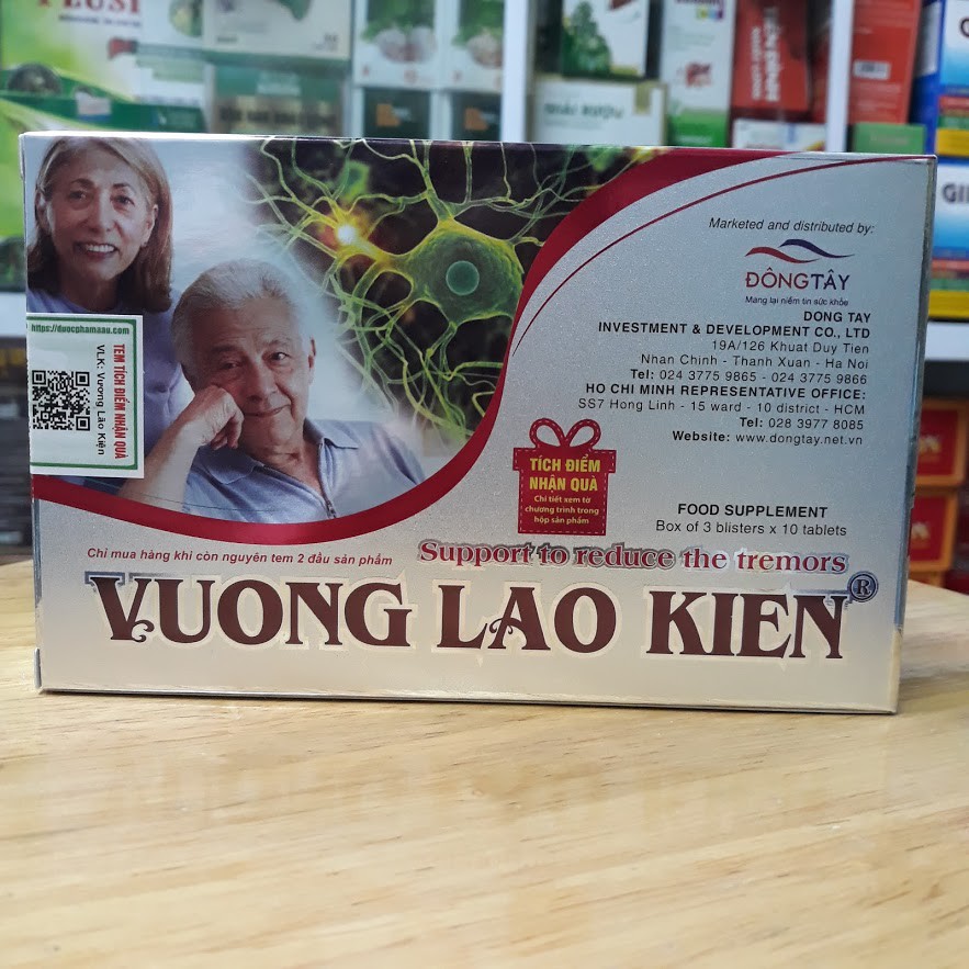 VƯƠNG LÃO KIỆN - HỖ TRỢ ĐIỀU TRỊ RUN CHÂN TAY