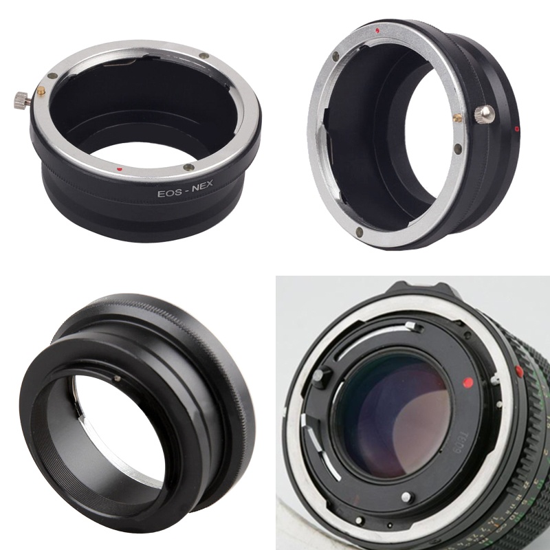 Ngàm Chuyển Đổi Ống Kính EF-NEX Bằng Hợp Kim Nhôm Cho EF EF-S for E NEX-3 NEX-5 A7 A6000
