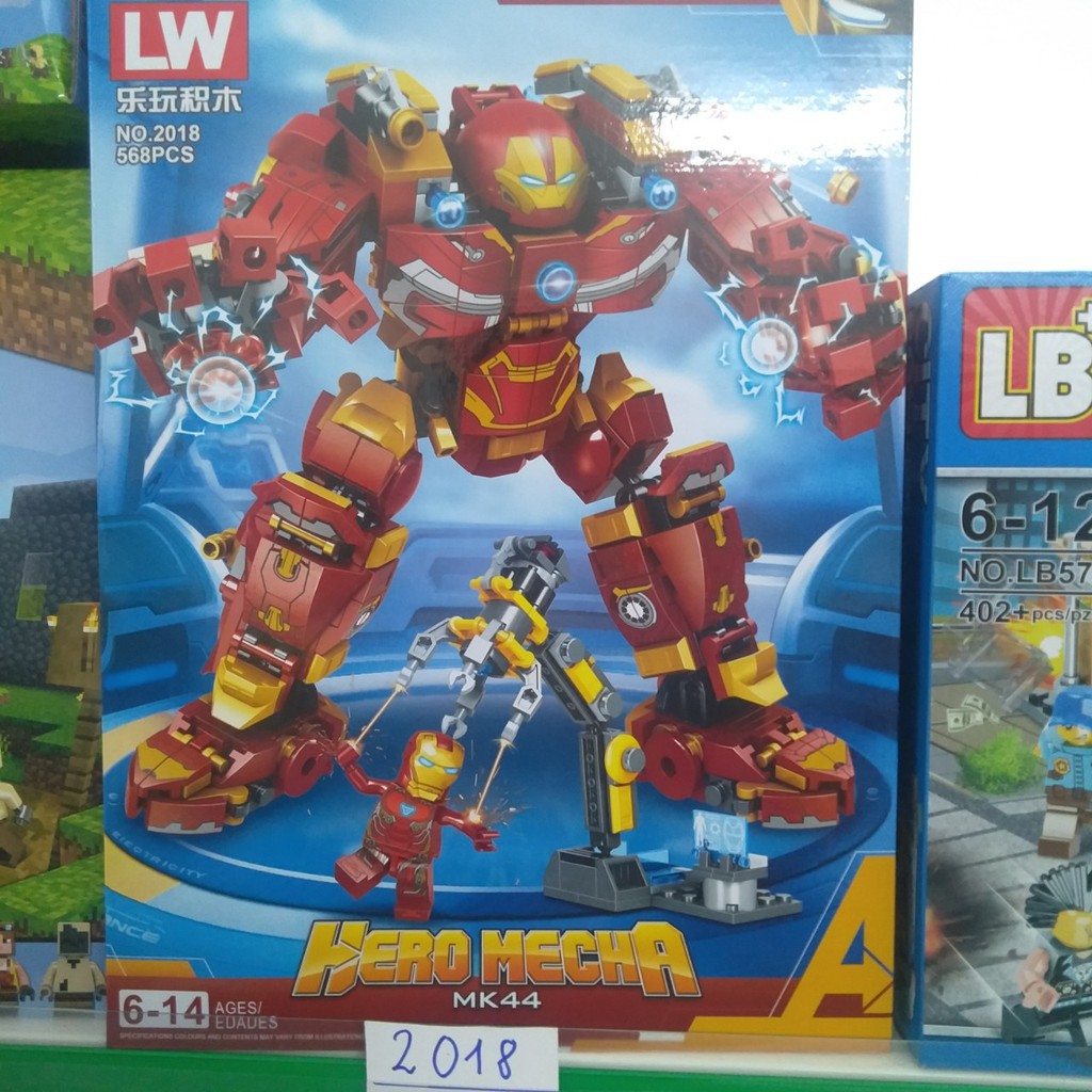 Lego Ninjago Iron Man ( Người Sắt ) 2018 / 568 Chi Tiết.