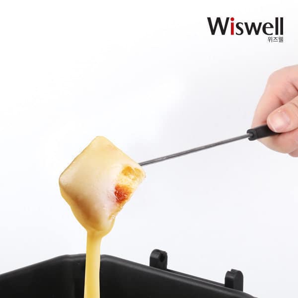 NỒI CHIÊN NGẬP DẦU 2 TRONG 1 WISWELL MINI HÀN QUỐC