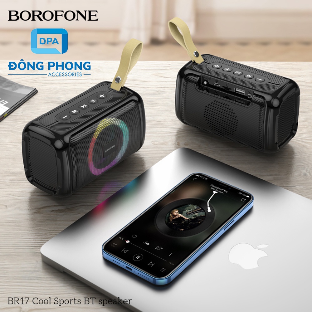 Loa Bluetooth Mini V5.1 Borofone BR17 Chính Hãng