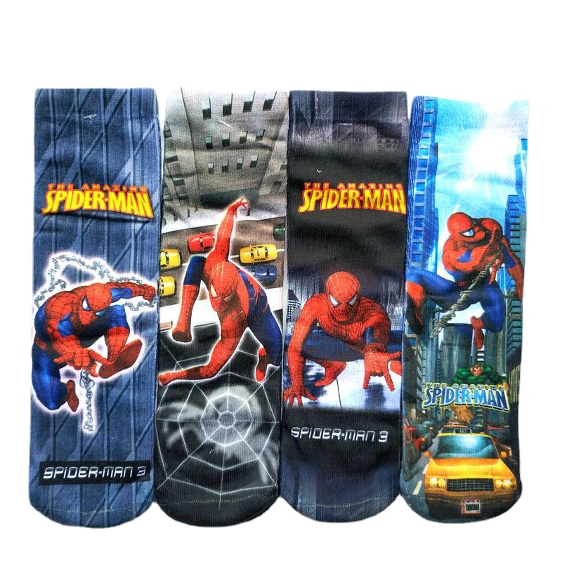 Bộ 4 Đôi Vớ Họa Tiết Hoạt Hình Frozen Xinh Xắn Dành Cho Bé