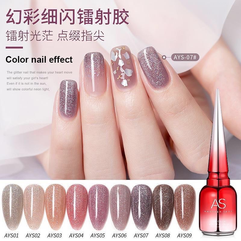 Sơn gel AS RED mã AYS - nhũ cát