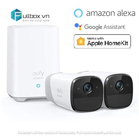 Camera quan sát eufy cam 2 - camera ngoài trời dùng pin 365 ngày