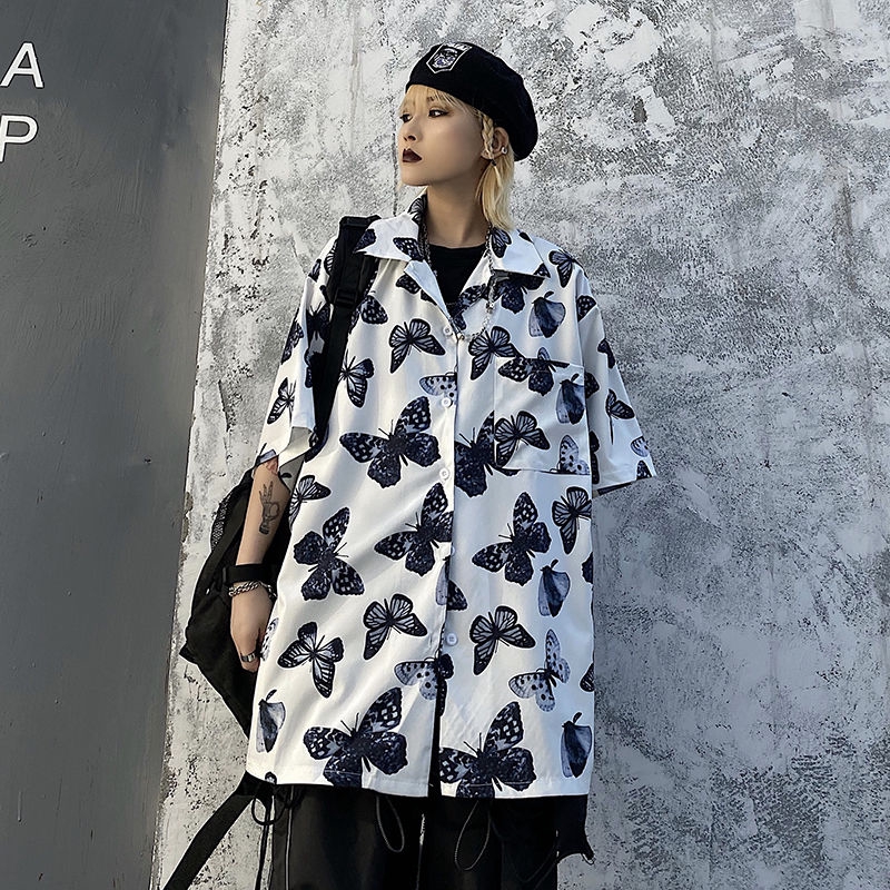 Áo Sơ Mi Tay Ngắn Dáng Rộng Phong Cách Thời Trang Hàn Quốc Cho Nam Giới 165826 | BigBuy360 - bigbuy360.vn