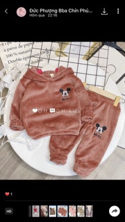 Bộ lông mickey cho bé yêu 7- 40kg