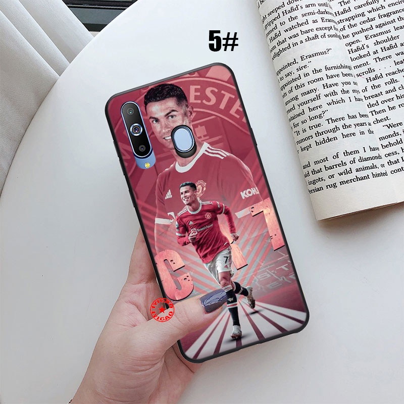 Ốp điện thoại in hình Cristiano Ronaldo cho Samsung Galaxy S10e S10 S9 S8 Plus Lite S7 Edge UOL34 CR7