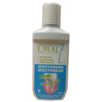 Nước Súc Miệng Giữ Ẩm ORAL7 Dùng Cho Người Khô Miệng 250ml