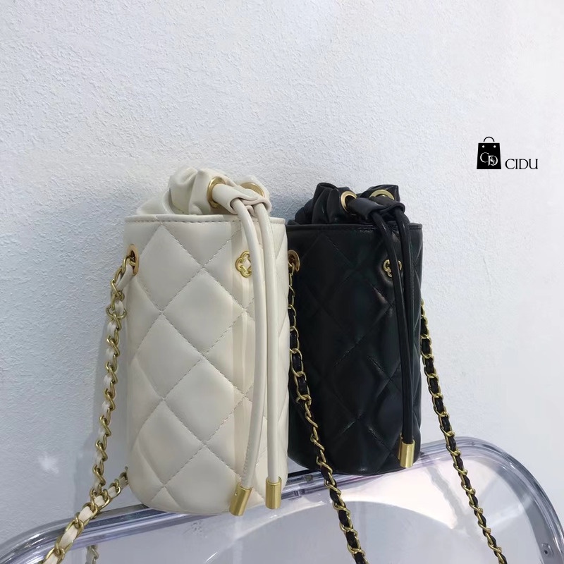 Túi Đeo Chéo Hình Trụ Dây Rút Thời Trang CIDU Cd46