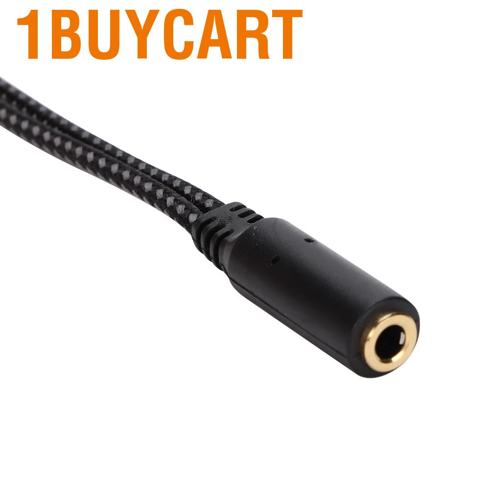 Cáp âm thanh chia tai nghe cổng 3.5mm 2 trong 1 sử dụng tiện lợi