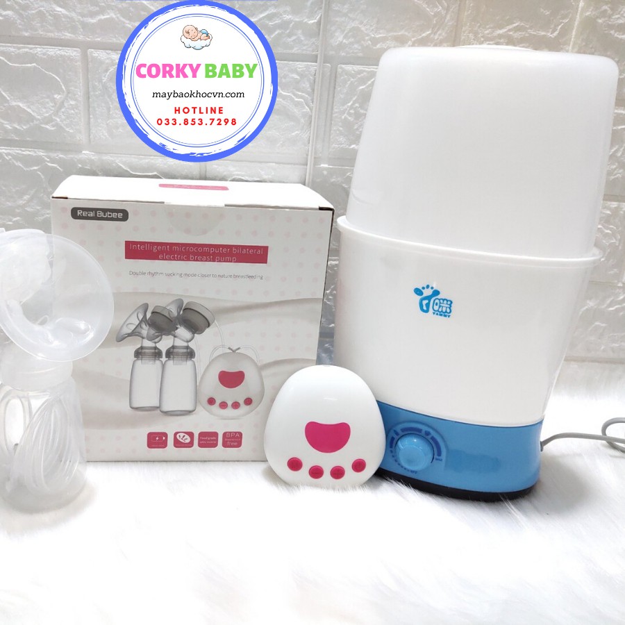 Máy hâm sữa CORKY BABY HS01 - ủ sữa, tiệt trùng an toàn cho bé