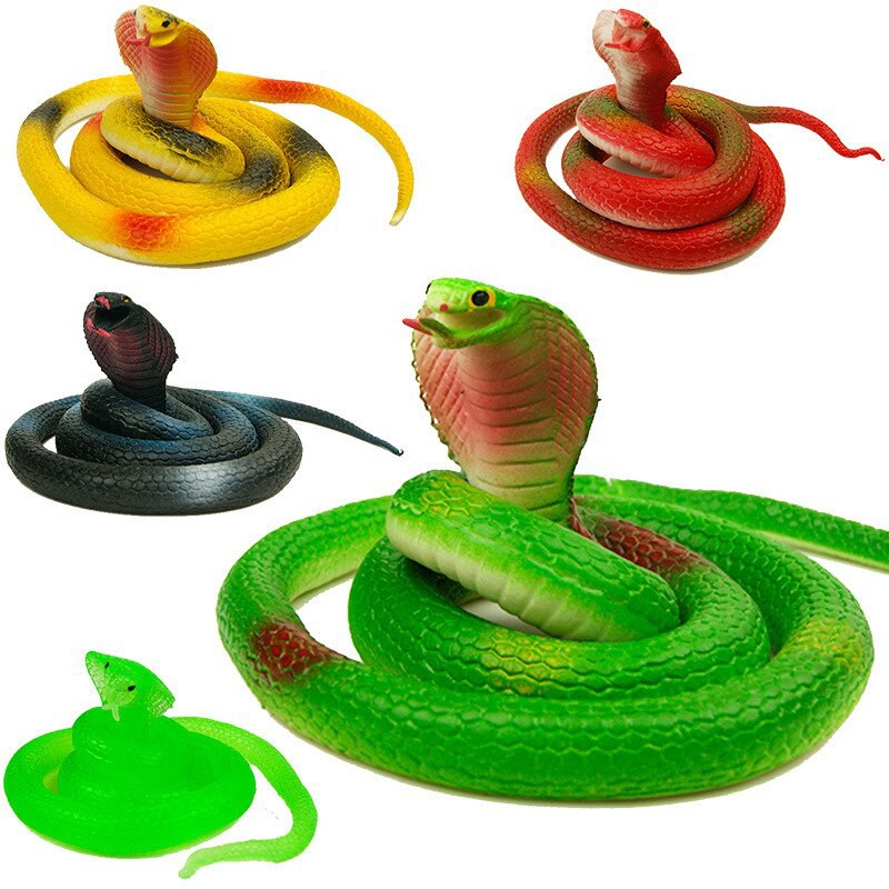 Đồ Chơi Rắn Hổ Mang Cao Su Cho Bé