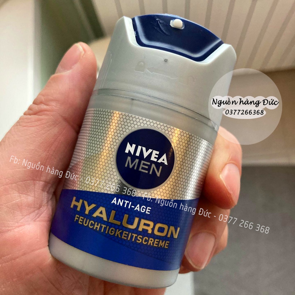 Kem dưỡng da mặt cấp ẩm chuyên sâu Nivea Men Đức - Nguồn hàng Đức