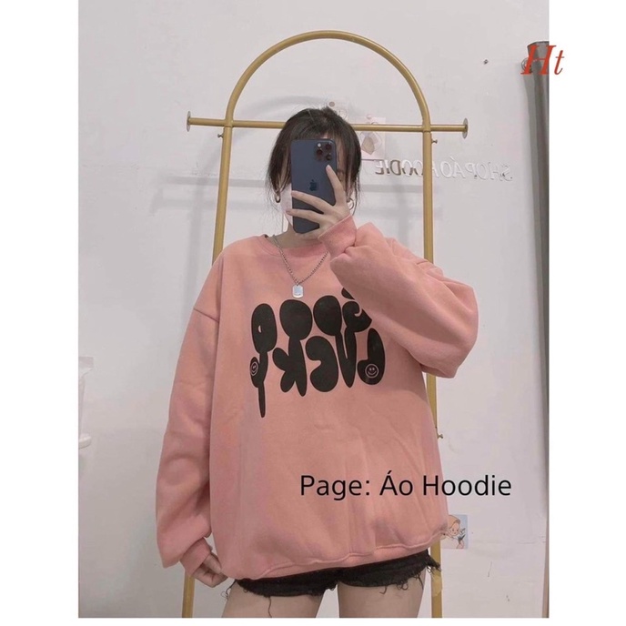 Áo nỉ bo cotton GOOD LUCKY HT12